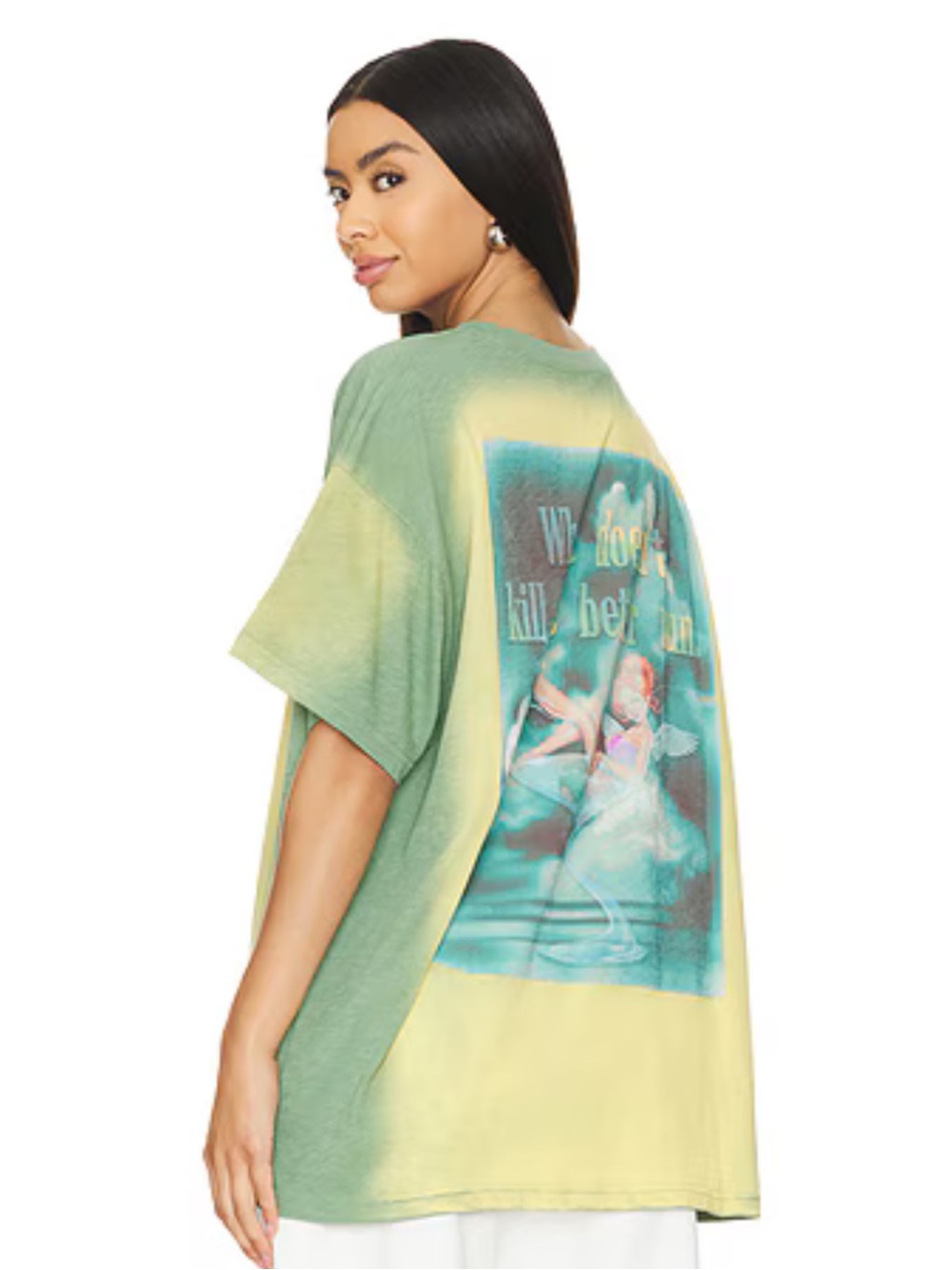Boys lie Straight Up" Boyfriend Oversized Tee
